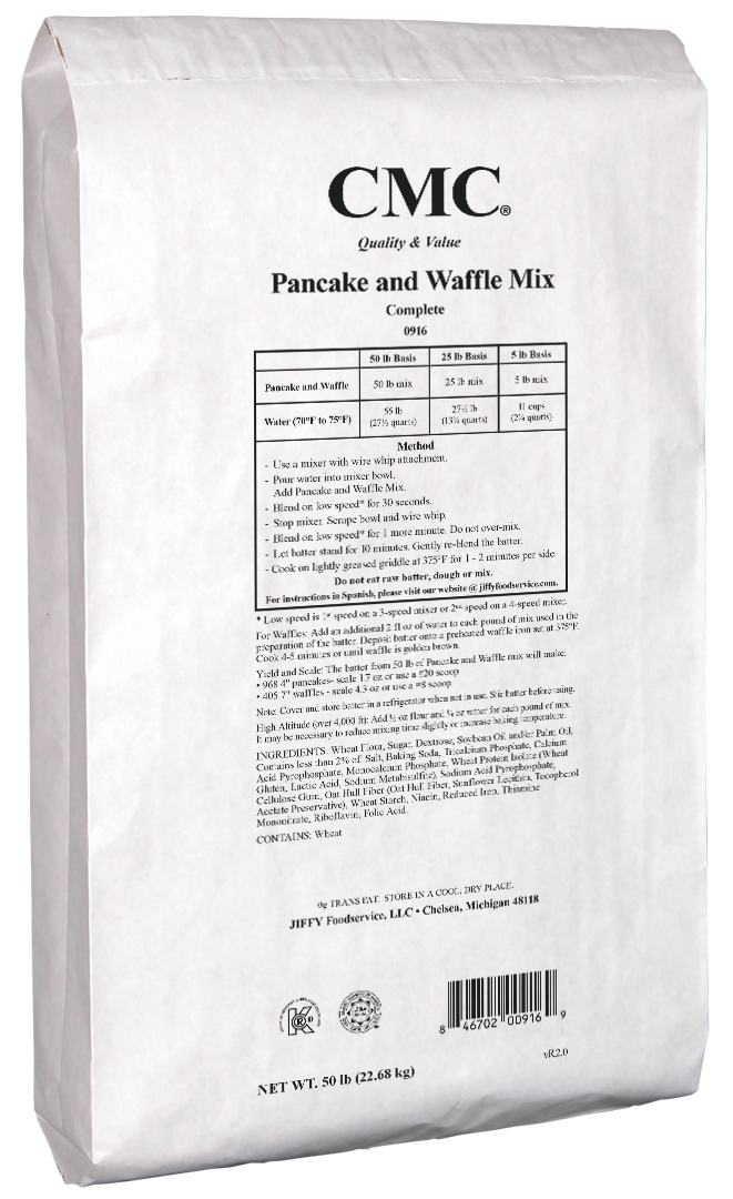 CMC Pancake and Waffle Mix 50 lb