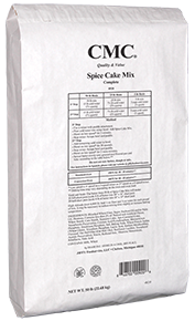 CMC Spice Cake Mix 50 lb