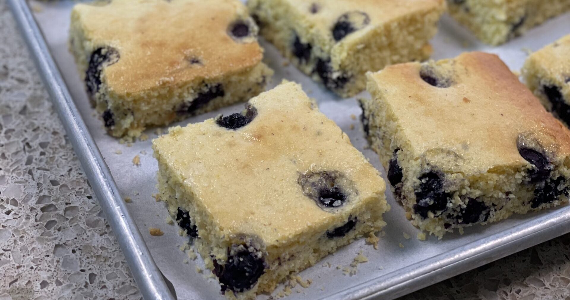 Sweet Blueberry Cornbread