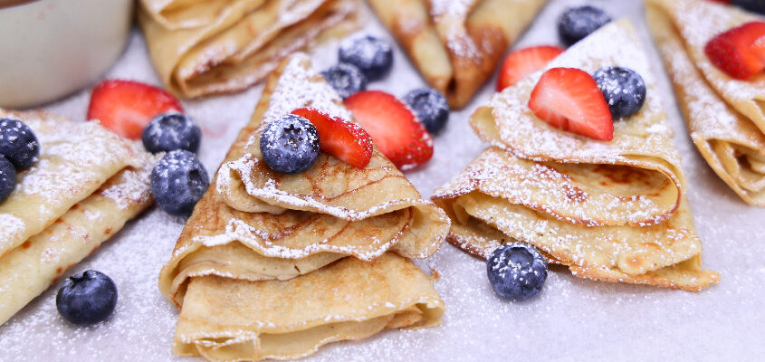 Sweet Cream Crepes